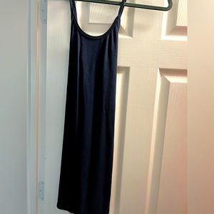 Double zero navy short dress